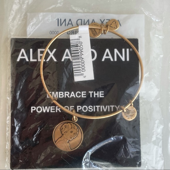 Alex and Ani Gold Princess Leia Star Wars Bracelet - Picture 6 of 8
